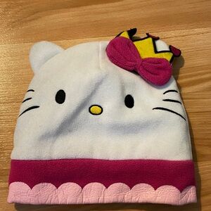 Sanrio Hello Kitty Hat with Pink and Yellow Accents